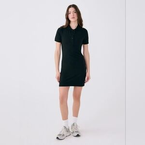 Lole Effortless Polo Mini Dress Black Womens‎ Size Small